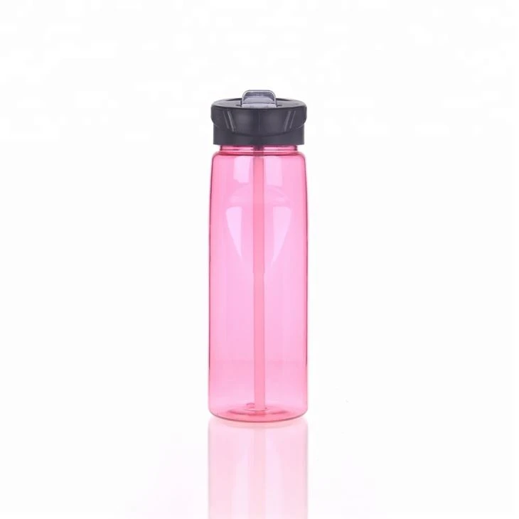 700ml Sportdrykkjaflaska með hálmi